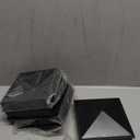 Azdele 4x4 Heavy Duty Aluminum Pyramid Post Caps Cover for 4x4 Nominal Wood Post(True 3.5" x 3.5"), with Matte Finish Powder Coated Surface, for Fence Wood Post of Decks or Corridors Black 4 Pack