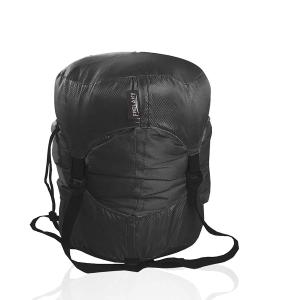 Frelaxy Compression Sack, Ultralight Sleeping Bag Stuff Sack 11L/ 18L/ 30L/45L/52L, Compression Stuff Sack - Space Saving Gear for Camping, Hiking, Backpacking (Black, M)