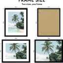 Hongkee 24x30 Frame, Black Wood Style - Display Posters 18 x 24 with Mat or 24x30 without Mat, Wall Mounting Horizontal and Vertical, 1 Pack