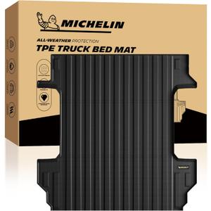 Michelin Truck Bed Mat for 2019-2026 Chevy Silverado/GMC Sierra 1500 5.8 FT / 69.9" Only (Not Fit Optional CarbonPro Bed), All-Weather Truck Bed Liner, Custom Fit, Durable TPE, Non-Slip