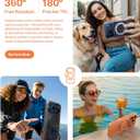 TORRAS for iPhone 17 Pro Max Case, 360 Magnetic Stand, [Fit for MagSafe] [4X Military-Grade Protection] Slim Case for iPhone 17 Pro Max phone case,6.9", Translucent Deep Blue, Ostand O3 Fitness Series