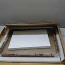 16" x 20" Picture Frame, USA-Sourced Natural Walnut Wood Photo Collage Frame with HD Tempered Glass, Modern Simple 16"x20" Wooden Frame Matted to 11"x14", Vertical & Horizontal Wall Hanging Display