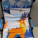 Sunlite Sports 45” Snow Sled – Foldable or Foam Style Toboggan for Kids & Adults, Reinforced Bottom, Durable Stitching & Ergonomic Handles – Lightweight & Portable Winter Sled