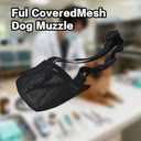 Dog Muzzle for Large Medium Small Dogs, Adjustable Soft Mesh Muzzle to Prevent Biting, Chewing, Barking Vet Recommended, Secure Fit L