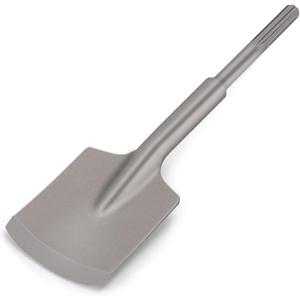 SDS Max Clay Spade, TOOVEM 4.3 x 16.5 Inch SDS Max Chisel Shovel Bit Removal Tool, Clay Spade Alloy Steel Tile Concrete Brick Sand Stone for SDS Max Rotary Jack Hammer Bits Drill