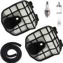 CS490 Air Filter Maintenance Kits Compatible with Echo CS-490 CS-4910 CS-500P CS-501P Shindaiwa 491S 390SX 501SX Chainsaw Replaces 90174Y A226001090