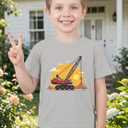 Boys T Shirts Pure Combed Cotton Short Sleeve Graphic 2-Pack Tee Size 2-16Y