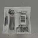 For Hyundai Key Fob Cover Accessories- Matte TPU Key Fob Cover with Leather Keychain for Ioniq 6 Grandeur GN7 KONA Elanrtra Sonata Tucson 2023 2024 2025 2026 Santa and More. (Matte Gray, 5 Buttons)