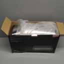 Oggi Stainless Steel Roll Top Bread Box for Kitchen Countertop with Stainless Steel Lid - Fits Multiple Large Loaves of Bread and Other Freshly Baked Goods Including Cookies, Bagels, Muffins (17.5 Inch by 7.5 Inch by 11.5 Inch)