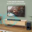 Sony HT-S400 2.1ch Soundbar with Powerful Wireless Subwoofer, S-Force PRO Front Surround Sound, and Dolby Digital, Black