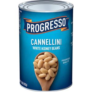 Progresso Cannellini White Kidney Beans, 15 ounces, BBD: SEP 24, 2025