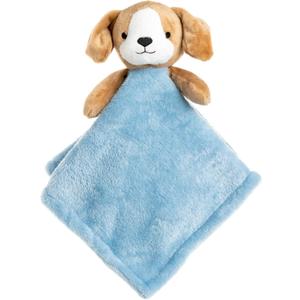 KIDS PREFERRED Carter's Baby Blanket Unisex Loveys for Babies Essentials, Newborn Boys and Girls Security Blankets with Soft Minky Fabric, Snuggle Toy Plush Stuffed Animal - Puppy (Crib)