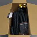 Garden Hose 50FT, Lightweight 3-Layer PVC Flexible Water Hose, No Kink, Leak-Resistant, High-Pressure with Meatl Fittings, Durable for Outdoor, Gardening, Washing Cars, Easy to Store