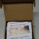 Adjustable Handlebar Bike Mirror, Shatterproof HD Glass Lens, Universal Fit Rearview Bicycle Mirrors, 360 Rotatable, Compatible with Mountain Bikes, E-bikes, Road Bikes(1 Pair)