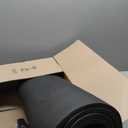 Amazon Basics Extra Thick Exercise Yoga Mat with Carrying Strap (Black)