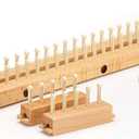 Authentic Knitting Board 5/8" Gauge Knitting Loom, solid hardwood