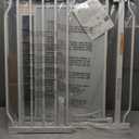 Clear Acrylic Extra Wide Baby Gate and Dog Gate, 57.5-65.7 in Wide