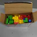 64Pcs Tetra Tower Game, Stack Board Game for Kids and Adults, Fun Uzzle Family Games Team Toys Building Block