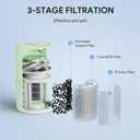 FULMINARE 2 Pack Air Purifiers for Home Bedroom H13 True HEPA Air Purifier, 3 Speeds, Timer, 24dB Quiet Air Cleaner With Night Light, Portable Small Desk Air Purifier for Smoke, Kitchen, Office, Green