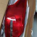 Getfaraway F1EZ-13405-B Driver Side Taillamp Assembly Compatible with Focus Sedan 2015-2018 (Left Side) Tail Light Rear Break Light Lamp Assembly