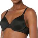 Warner's Women's Tailored Underwire Bra (34D, Rich Black)