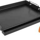Nonstick Coating Griddle for Gas Grill, Universal Griddle Insert for Gas Stove/Gas Grill/Electric/Charcoal Flat Top Plate for Outdoor Cooking and Camping Grilling