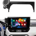 Car Phone Holder for Toyota RAV4 2019 2020-2023 2024 2025 Accessories 7/8-Inch Screen Magnetic 15W Fast Wireless Charger Car Phone Mount 360 Rotation Not Affect Air Vent (Not Fit 9/10.5 inch)