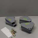 Mouse Bait Station for Outdoor & Indoor with Keys - Mice Traps for House Indoor Kill - Mouse Poisoning Bait Box for Home, Pest Control - Reusable, Safe for Kids & Pets (6 Pack Rodent Traps) (Gray)