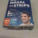 100Pcs Nasal Strips for Snoring, Extra Strength Nose Strips Breathing, Nose Tape for Sports and Sleep, Anti Snoring Strips Help Stop Snoring and Nasal Congestion Relief
