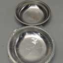 PEDAY 18/8 Stainless Steel Cat Bowls, Whisker Friendly, Human Grade, Dishwasher Safe, Easy to Clean, Pack of 2, Each Holds 2.3 Cup