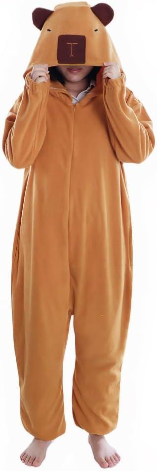 Pajamas Animal Costumes Unisex Adult Cartoon Sleepwear Halloween Christmas Party Cosplay, XL