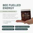 Dr Sosnowski's | Bee Fuelled | Fight Tiredness & Promote Sustained Energy | Potent B-Vitamin Complex | Vegetable Capsules, 60ct