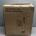 Countertop Ice Maker and Hot Cold Filtered Water Dispenser | Makes bullet ice plus hot, cold and filtered drinks