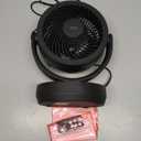 JRD 13 lnch 28dB Quiet Desk Fans for Bedroom, Room Fan with Remote,90 Oscillating Table Fan,120 Adjustable Tilt,3 Speeds, 7H Timer for Whole Room Home Office Living Room (Black)