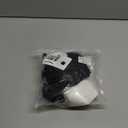 Arshiner Girls Long Sleeve Ribbed Knit 2 Packs Black and White Tops for Kids Slim Fit Girls Base Layer Shirts Crewneck Casual Kids Undershirt Size 8 Years