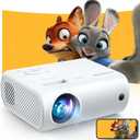 Mini Projector, CLOKOWE 2024 Upgraded Portable Projector with 9000 Lux 