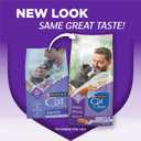 Purina Cat Chow Gentle Sensitive Stomach and Skin Dry Cat Food with Turkey - (Pack of 4) 3.15 lb. Bags, Expiry: 03/31/27