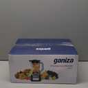 Ganiza Professional Smoothie Blender, Blenders for Smoothies with 1800 Peak Watts & 8 Auto Programs for Frozen Fruits & Ice, 64-oz Large Blender for Shakes and Smoothies (Black)