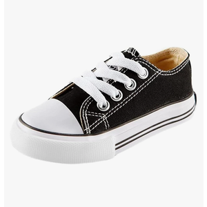 Mvlsoct Boys and Girl Low Top Canvas Kids Lace up Sneakers , 31