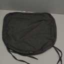 SUNROX Gel Memory Foam Chair Cushions, FadeShield Water-, Stain-Resistant Durable Reversible Seat Cushion Pads with Ties for Indoor/Outdoor Kitchen Dining Office 17"x16" Set of 2, Heather Charcoal