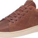 TOMS Mens Trvl Lite 2.0 Leather Lace Up Sneakers Shoes Casual - Brown - Size 10.5 D