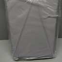 Dog Litter Box, Pee Pad Holder Foldable, Indoor Dog Potty Tray for Puppy & Medium Dogs, High Walls, Seamless, No Assembly, Waterproof, Easy to Clean, No Spill, Portable for Travel