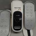 Under Desk Elliptical Machine, Electric Leg Exerciser for Seniors, Quiet & Portable Electric Seated Eclipse Exercise Training Machine with Remote, 12 Speeds & Mute Function, Manual & Auto Mode