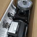 SWIMLINE Sand Filter Pump for Above Ground Pool - 14'', 0.43THP, 2400 GPH Pump flow rate, 4 way Multi port valve, Easy Installation