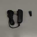 12 Volt 2A Power Adapter Supply, AC 100-240V to DC 12 V Power Supply Transformer Charger Wall Plug for DC12V Light Security CCTV Camera, Black, 8x5x3.3 cm