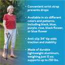 Carex Ergo Offset Walking Cane, 1 Count