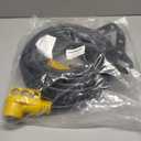 50ft EV Charger Adapter Cord Compatible with NEMA 10-30P to 14-50R, 30 Amp 3 Prong Dryer to 50 Amp 4 Prong EV for Tesla or EV Level 2 Charging, NOT for RV, Heavy Duty EV Adapter, ETL Listed