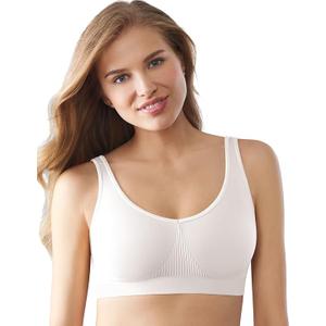 Bali Women's One Smooth U Smooth Support Bralette Bra (Pack of 1), Size S