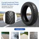 12.5x3.0 Replacement Tire and Inner Tubes, 12 1/2 x 3.0 Scooter Tire with Thick WEAR-Resistant Design, 12-1/2"x3.0" Fit for Currie & Schwinn Scooters