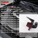 Cold Air Intake System with PC Heat Shield Compatible with 2016-2018 BMW B48 2.0T F30 F31 F32 F33 F20 430i 120i 125i F22 220i 230i, High Flow Aluminum Pipe